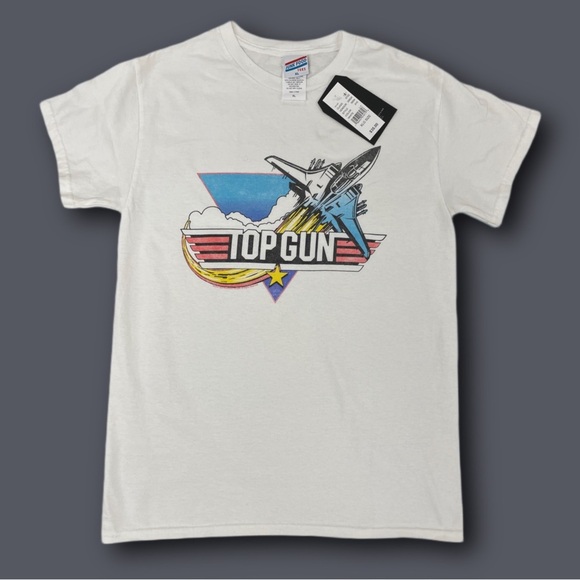 Junk Food Clothing Tops - Junk Food brand NWT Top Gun shrunken graphic tee from Pacsun - size XL